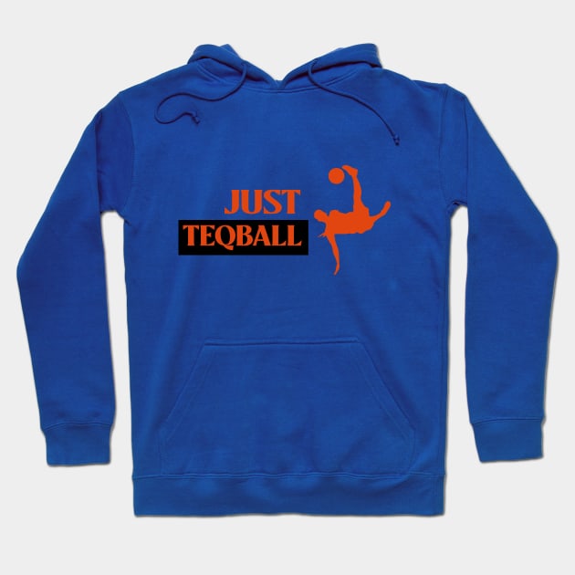 Just Teqball Hoodie by Teqball Store